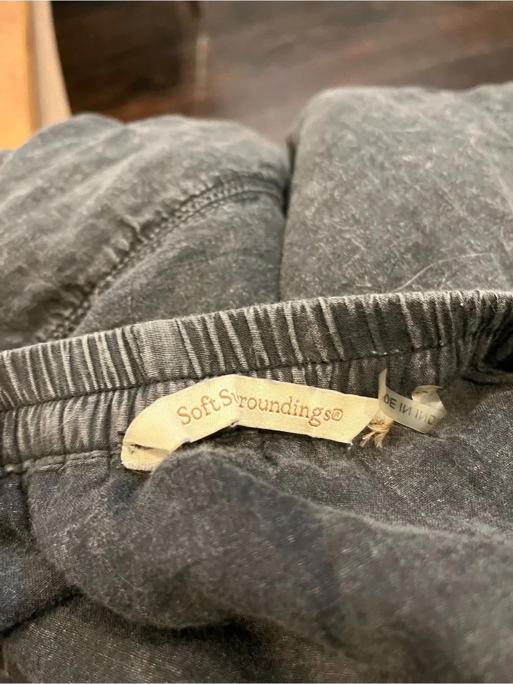 Soft Surroundings gray wash